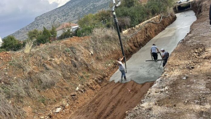 Επιθεώρηση Δημάρχου στο σημαντικό αντιπλημμυρικό έργο στα Φάρσαλα