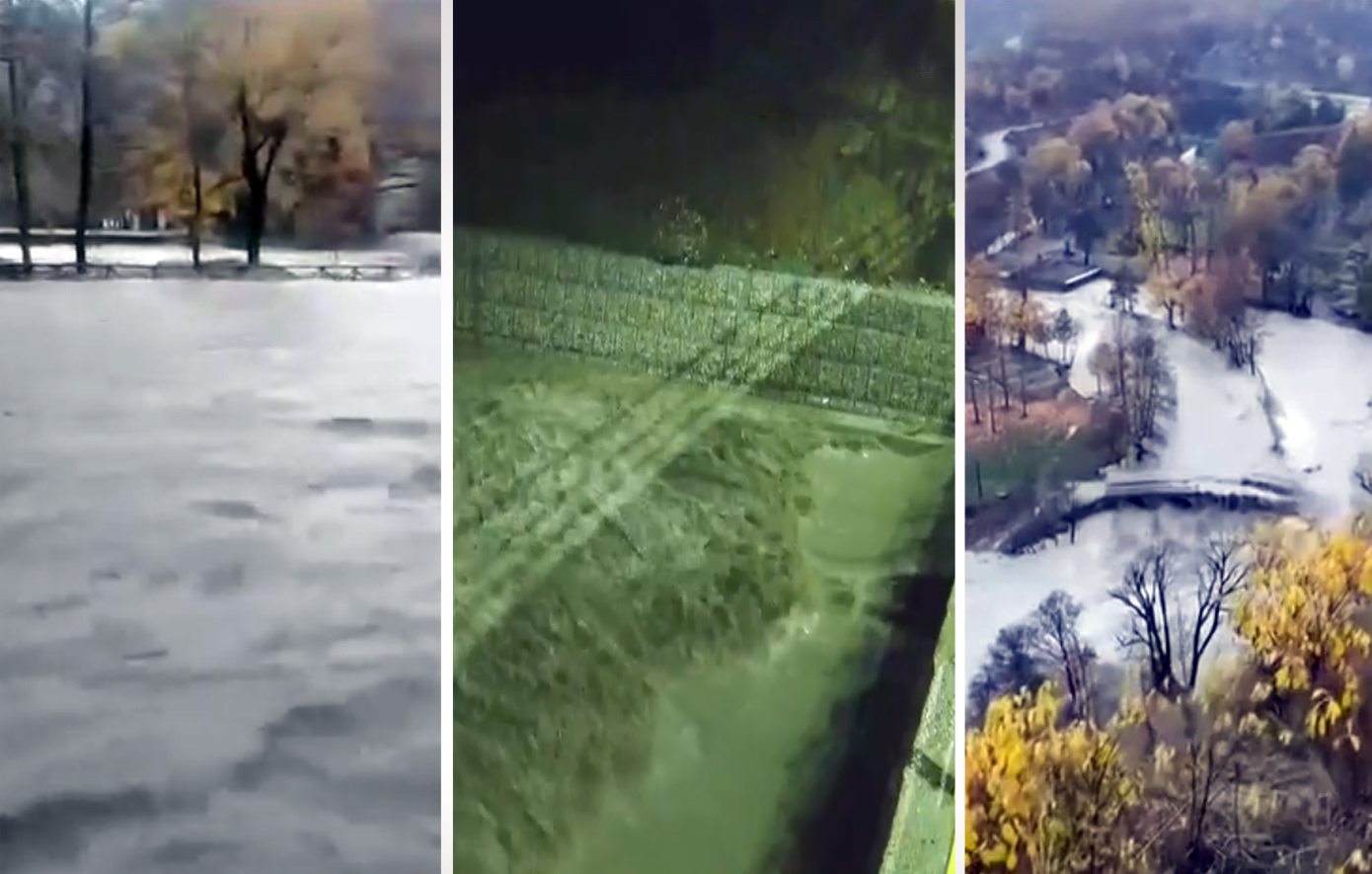 Χωρίς νερό Νεστόριο, Πτελέα και Κρανοχώρι – Καταστροφές στο χωριό Γράμμος εξαιτίας της νεροποντής