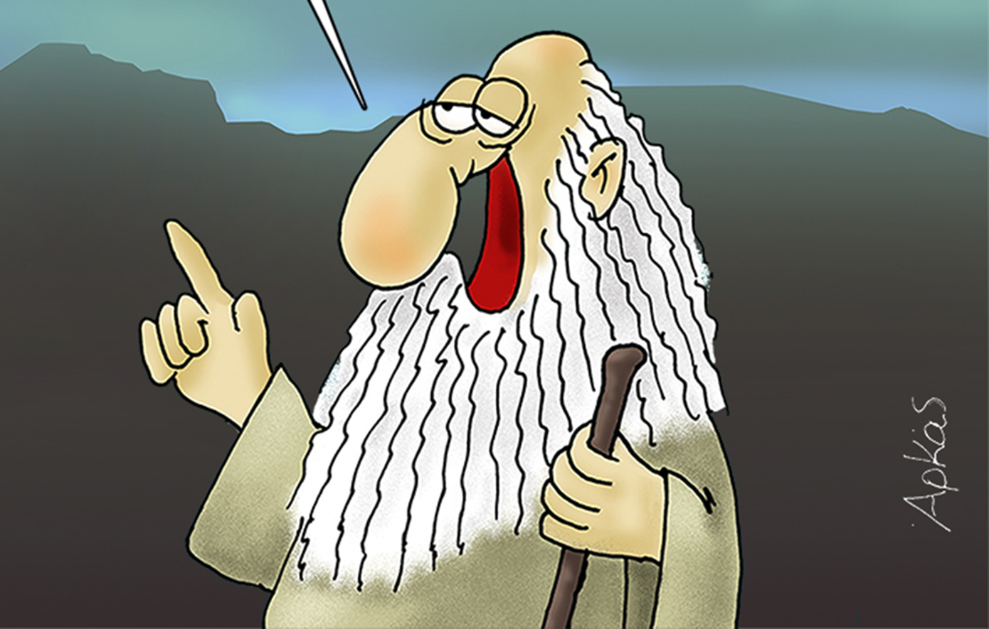 Το καυστικό σκίτσο του Αρκά για τους εκπαιδευτικούς και την άγνοια και οι αντιδράσεις στο Facebook