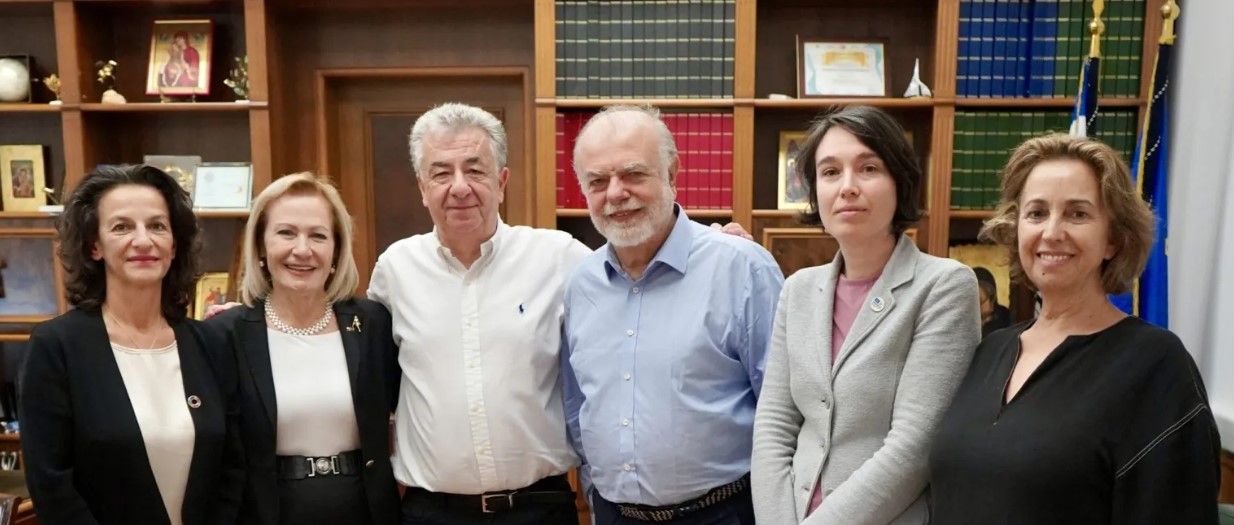 Σύσκεψη Περιφερειάρχη Κρήτης με UNESCO και Κύπριο Επίτροπο Περιβάλλοντος