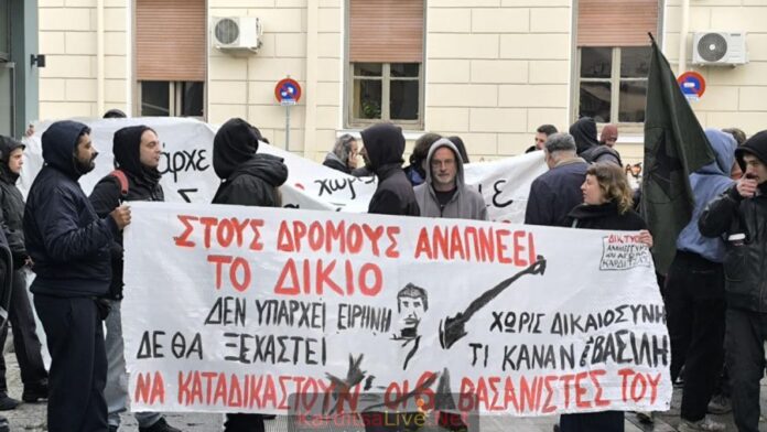 Αναβλήθηκε για τις 11 Δεκεμβρίου η δίκη των έξι αστυνομικών για τον θάνατο του Βασίλη Μάγγου