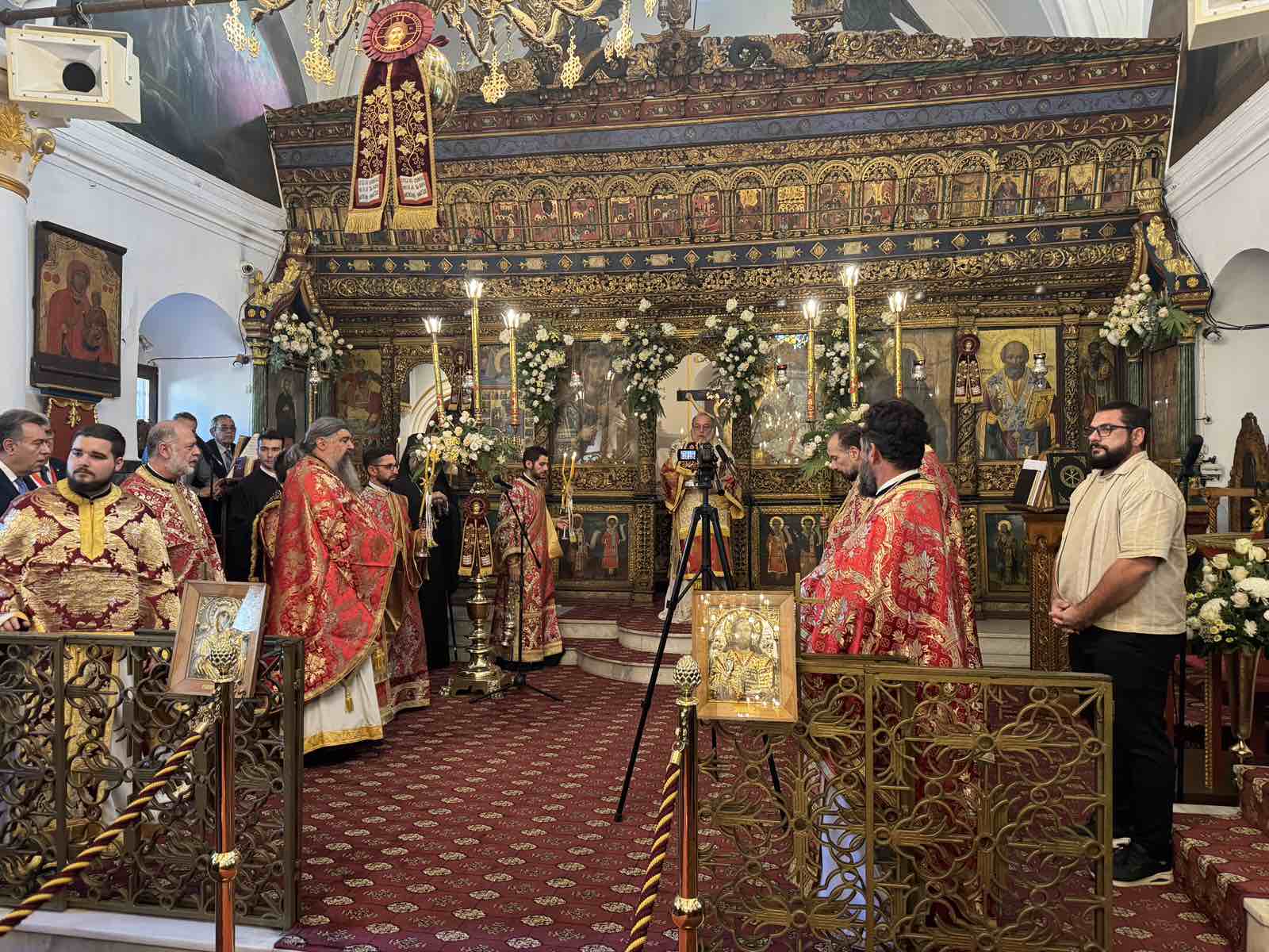 Με λαμπρότητα τίμησε η Ρόδος τον Πολιούχο της Νεομάρτυρα Κωνσταντίνο Υδραίο