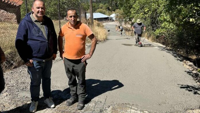 Ολοκλήρωση αγροτικών οδικών έργων στον Δήμο Γορτυνίας