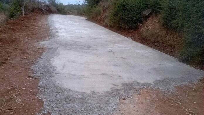 Ολοκλήρωση οδικών έργων σε Δημοτικές Περιοχές της Γορτυνίας