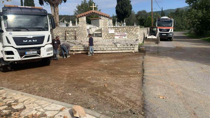 Δ. Γορτυνίας: Ολοκλήρωση οδικών έργων στις Δ.Κ. Πυρρή και Αγίου Ιωάννη