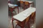 Θαύμα έσωσε μαθητές σε σχολείο της Ηγουμενίτσας – Κατέρρευσαν σοβάδες σε αίθουσα