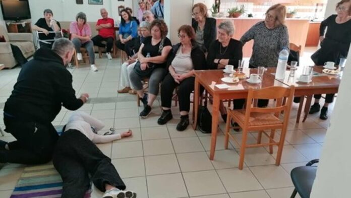 Εκπαιδευτικό Σεμινάριο Πρώτων Βοηθειών στο ΚΕ.ΚΟΙ.Φ.-Α.Π.Η. Κατσαμπά Δήμου Ηρακλείου