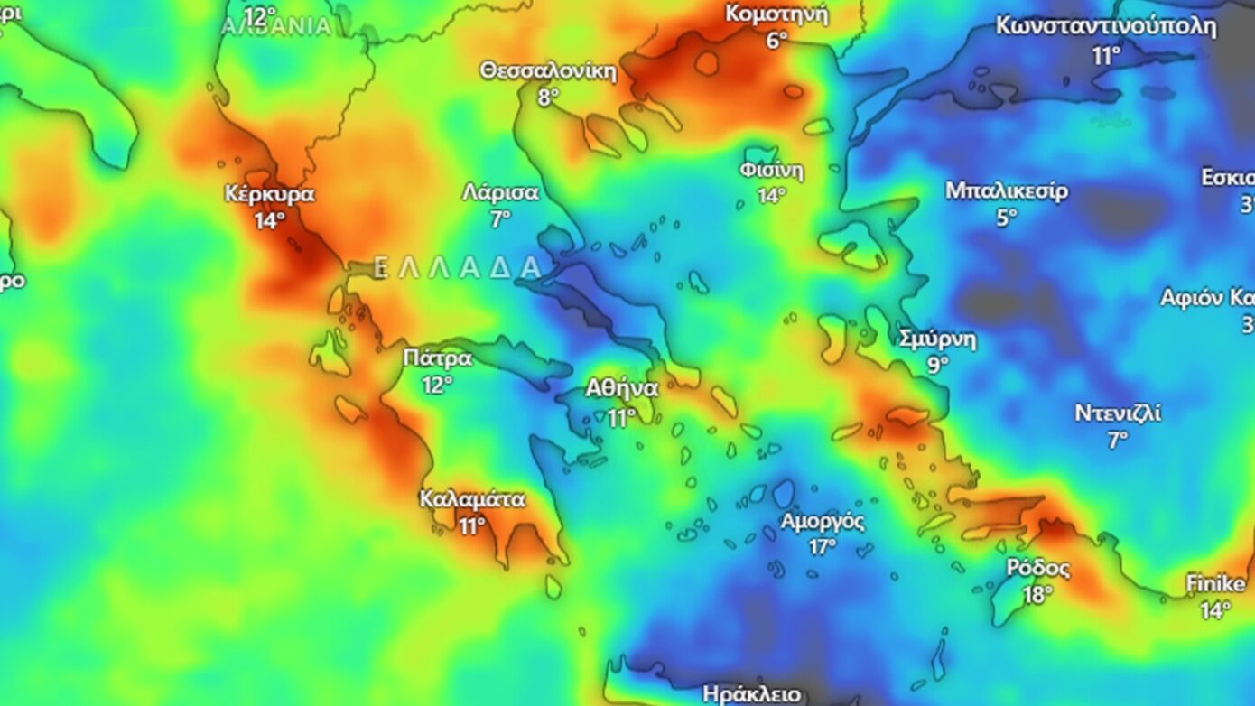 Ο Γιάννης Καλλιάνος προβλέπει βροχές και καταιγίδες – «Απαιτείται αυξημένη προσοχή»