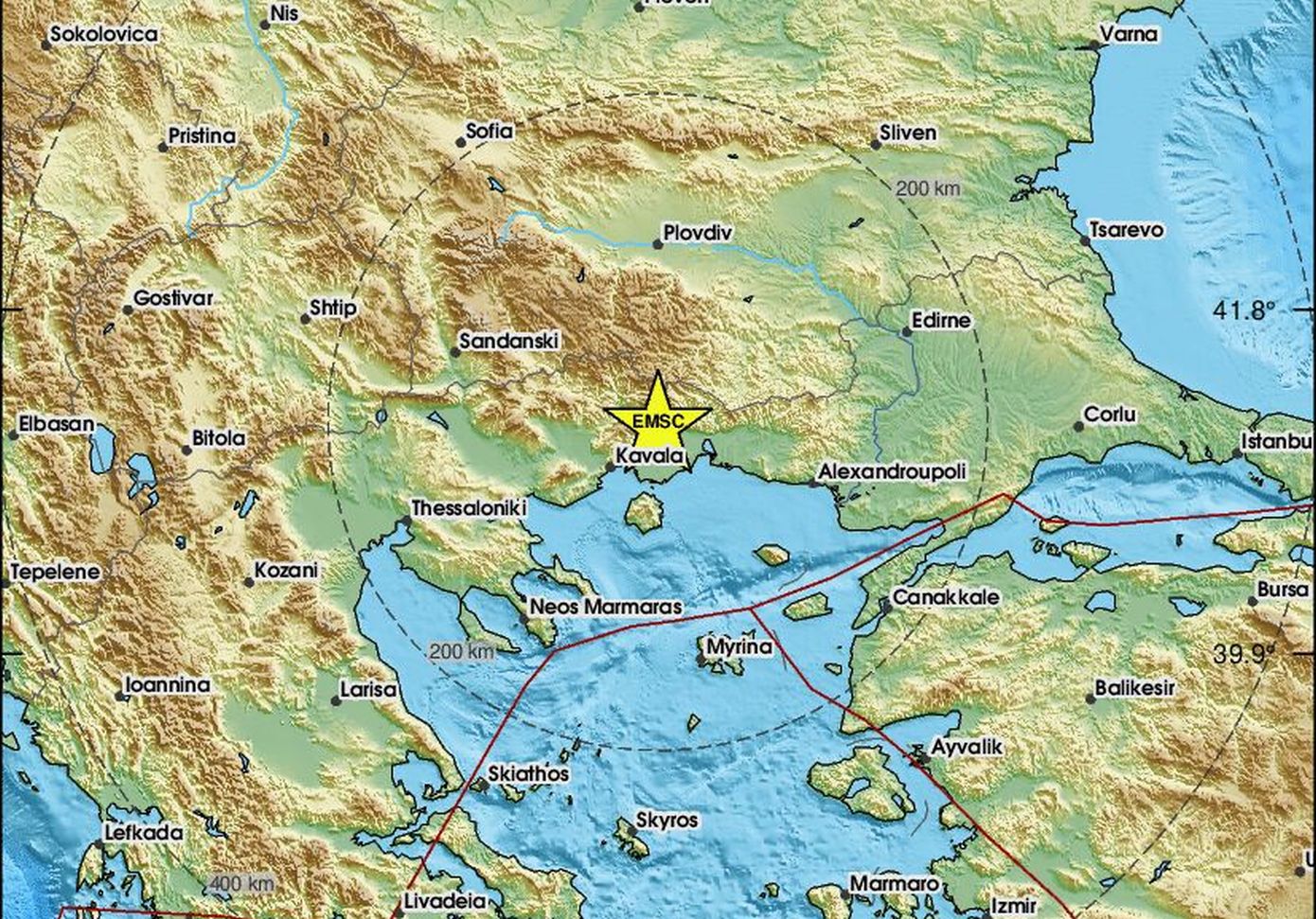 Σεισμός συγκλόνισε την Ξάνθη: «Βρίσκεται στο κύριο ρήγμα Ξάνθης-Χρυσούπολης, απαιτείται αυξημένη προσοχή»
