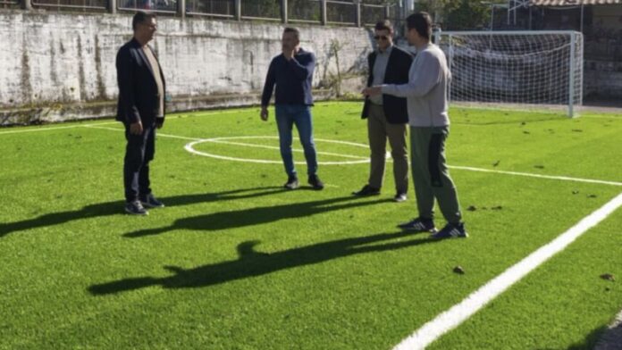 Καινούργιο γήπεδο 5×5 στην Κοινότητα Νησίου του Δήμου Ανδραβίδας-Κυλλήνης