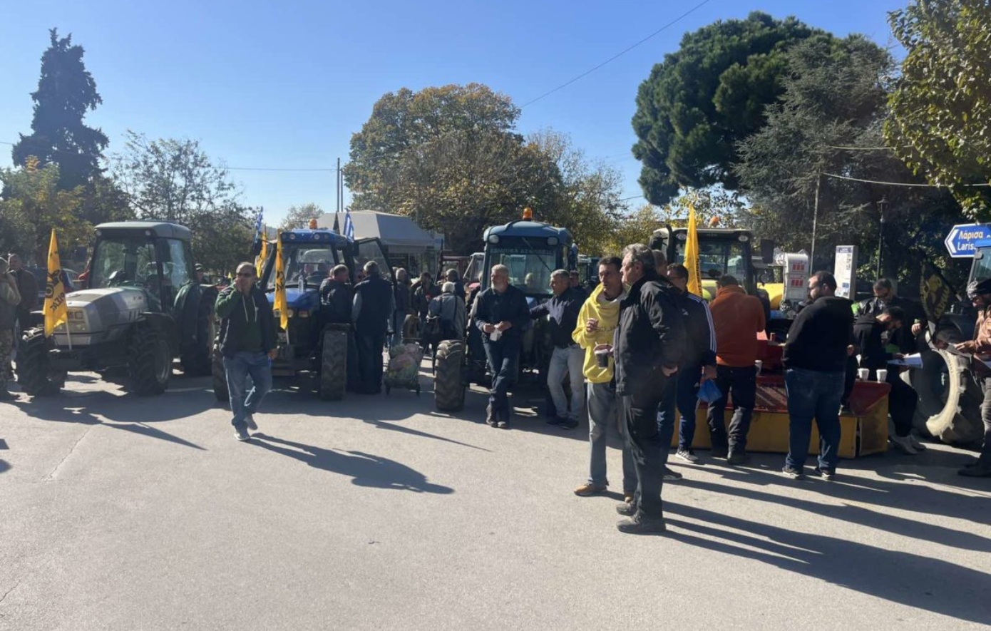 Αγρότες στην Αγιά Λάρισας κινητοποιούνται – Πανελλαδική συνάντηση προγραμματίζεται στις 23/11