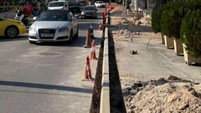Προχωρά η αναμόρφωση της κεντρικής πλατείας Λυκόβρυσης