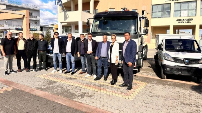 Ενίσχυση του στόλου του Δήμου Μαλεβιζίου με 3 νέα οχήματα