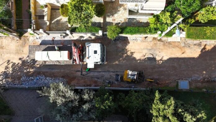 Πλήρης ανακαίνιση του πεζοδρόμου Καΐρη στο Νέο Μαρούσι