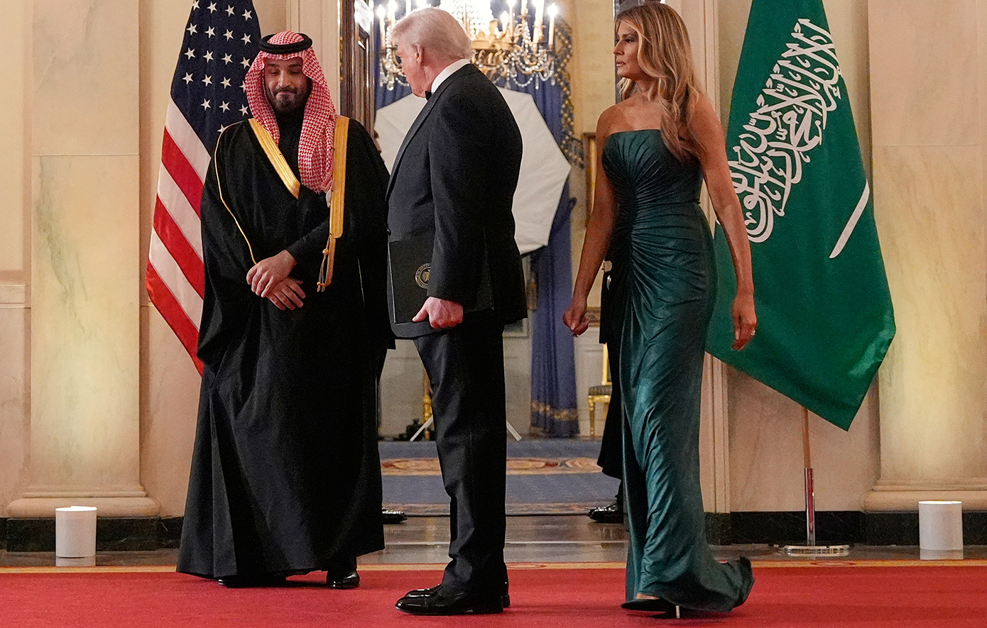 Κορυφαίοι επιχειρηματίες συναντούν τον ντε φάκτο ηγέτη της Σαουδικής Αραβίας σε Forum στο Kennedy Center σήμερα