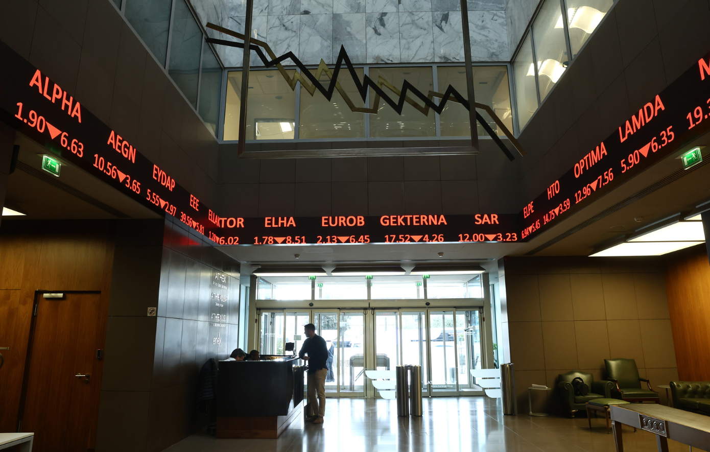 Χρηματιστήριο: Κλείσιμο με πτώση 2,09%