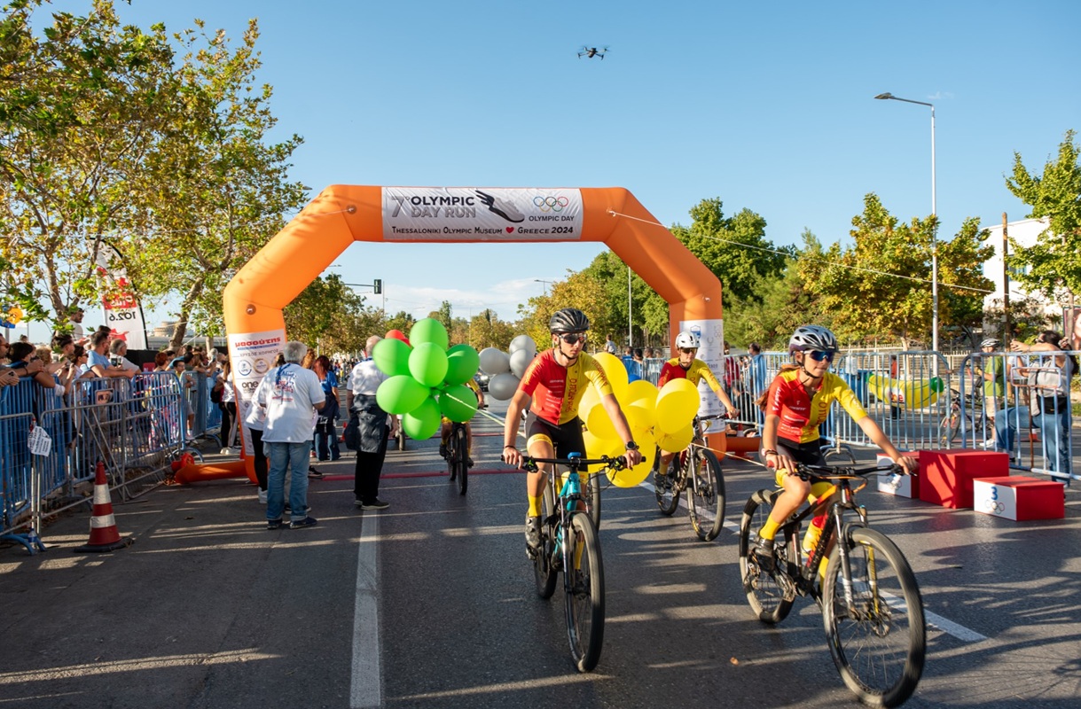 Θεσσαλονίκη: Άνοιξε η αυλαία για το 8ο Olympic Day Run