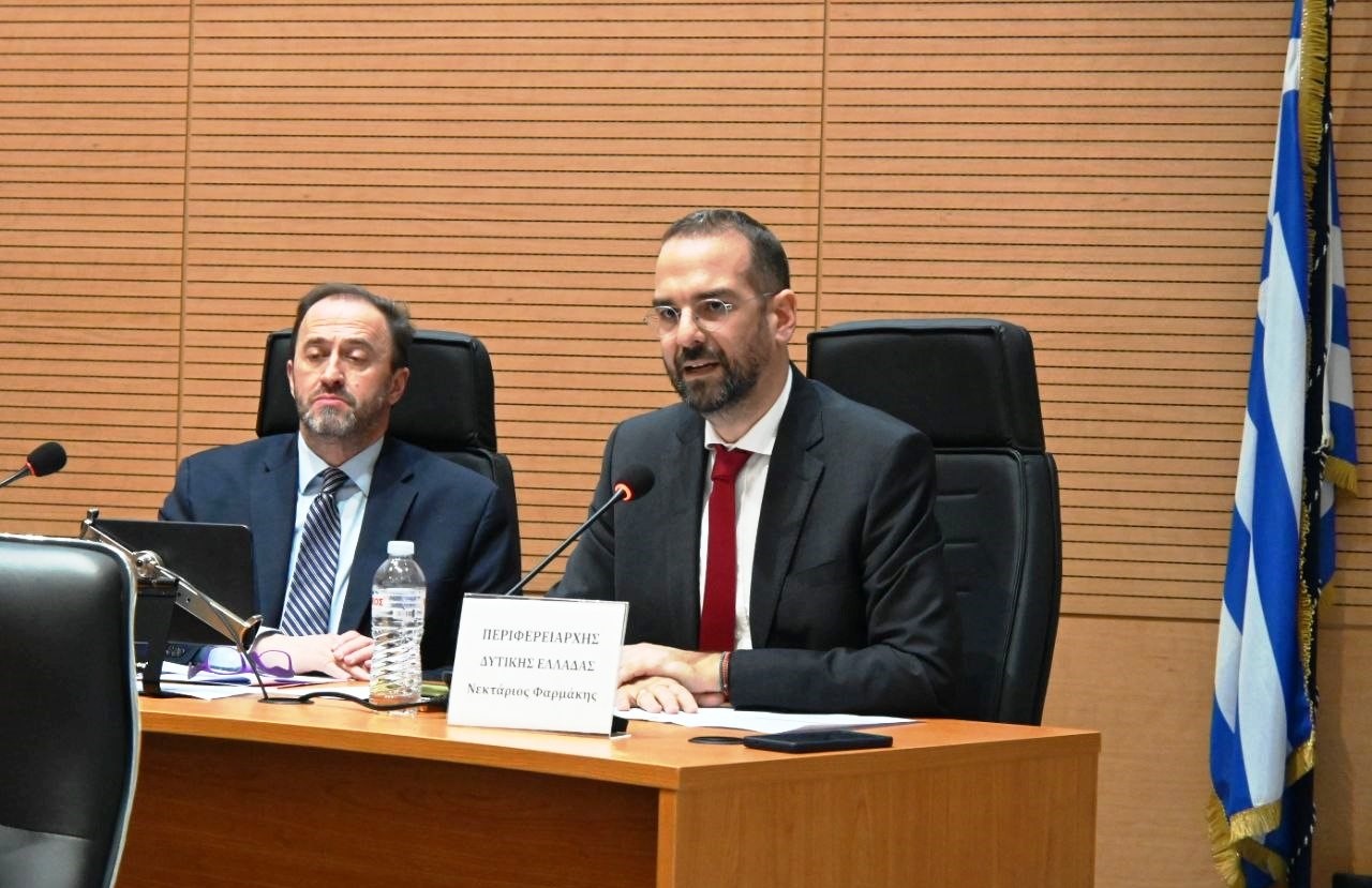 Ν. Φαρμάκης: «Η Δυτική Ελλάδα σε συνεχή πορεία προόδου»