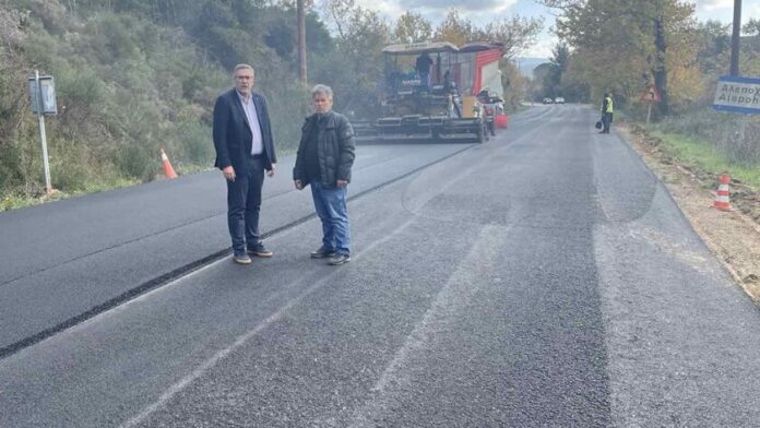 Προχωρά το έργο οδοποιίας στην Ε.Ο. Τρίπολης-Σπάρτης από την Περιφέρεια Πελοποννήσου