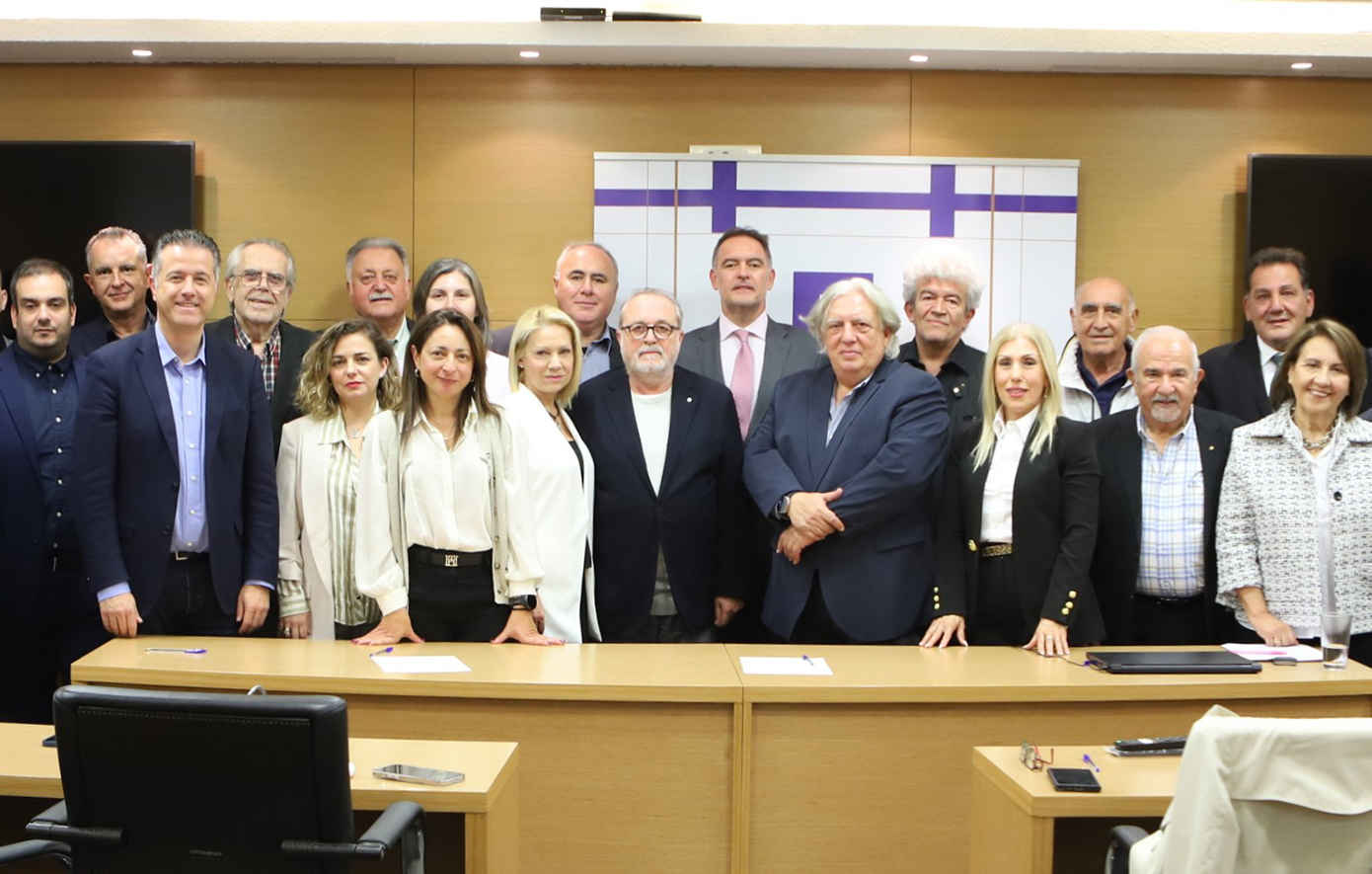 Η ανανεωμένη ομάδα του Δ.Σ του Ξενοδοχειακού Επιμελητηρίου Ελλάδος