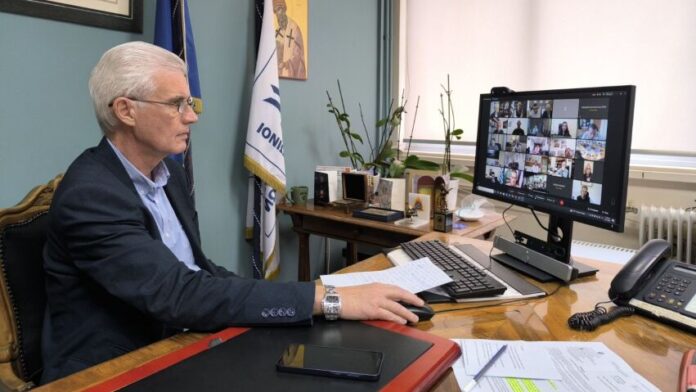 Σύσκεψη Υπουργών με τη συμμετοχή της Περιφέρειας Ιονίων Νήσων