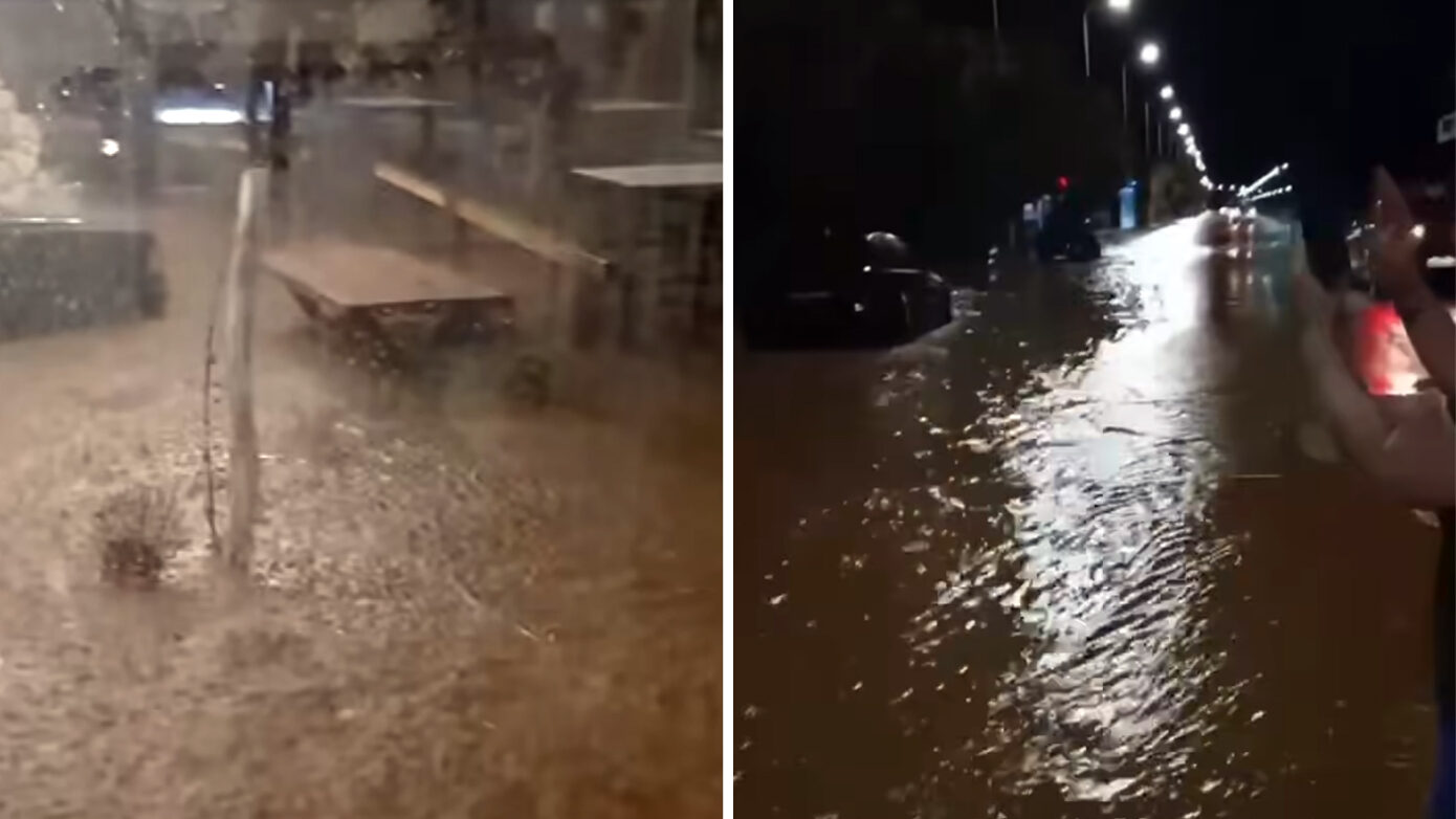 Καιρός: Πλημμυρισμένοι δρόμοι σε Πρέβεζα και Βόνιτσα από την κακοκαιρία – Ενεργό το έκτακτο δελτίο της ΕΜΥ, πότε θα επηρεαστεί η Αττική