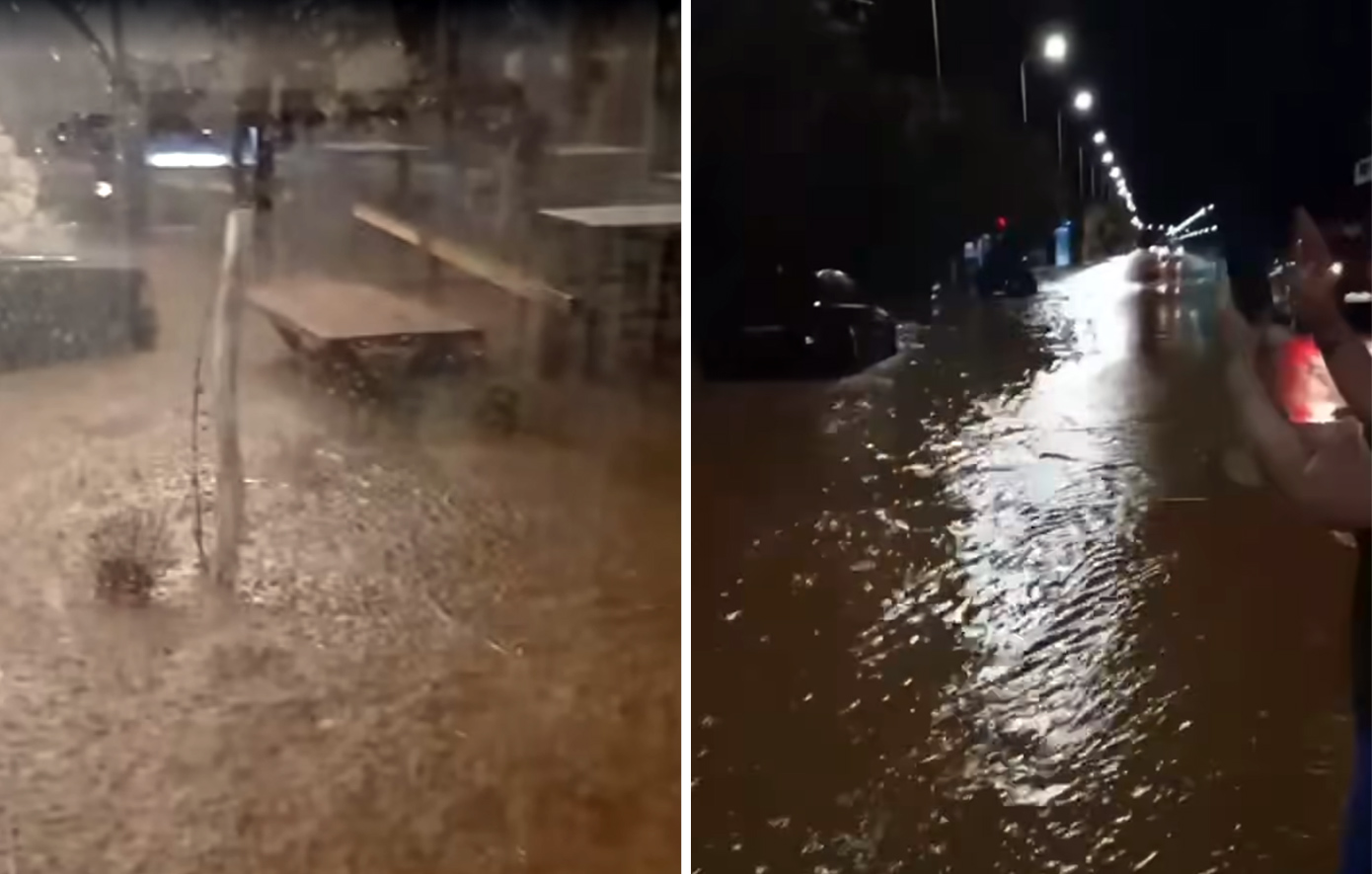 Καιρός: Πλημμυρισμένοι δρόμοι σε Πρέβεζα και Βόνιτσα από την κακοκαιρία – Ενεργό το έκτακτο δελτίο της ΕΜΥ, πότε θα επηρεαστεί η Αττική