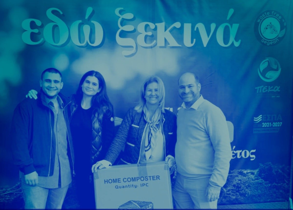 Γ. Χατζημάρκος: “Αποκτήσαμε και εμείς Οικιακό Κομποστοποιητή”