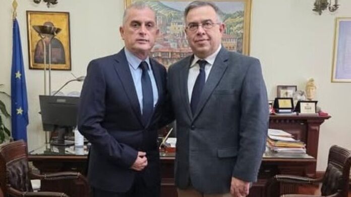 Σύσκεψη Αντιπ. Σερρών με τον Γ.Γ. Αποκεντρωμένης Διοίκησης Μακεδονίας-Θράκης