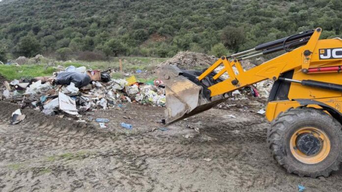 Φρέσκια εκστρατεία καθαριότητας στα Χρύσαφα του Δήμου Σπάρτης