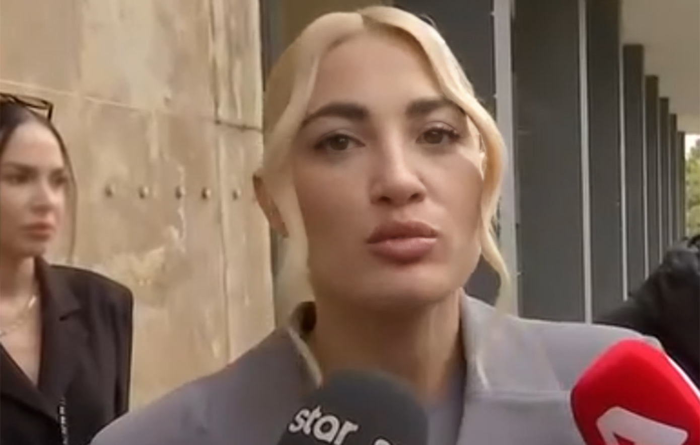 Η Ιωάννα Τούνη στο δικαστήριο για το revenge porn: «Δεν ζήτησα χρήματα, ελπίζω σε δικαιοσύνη»