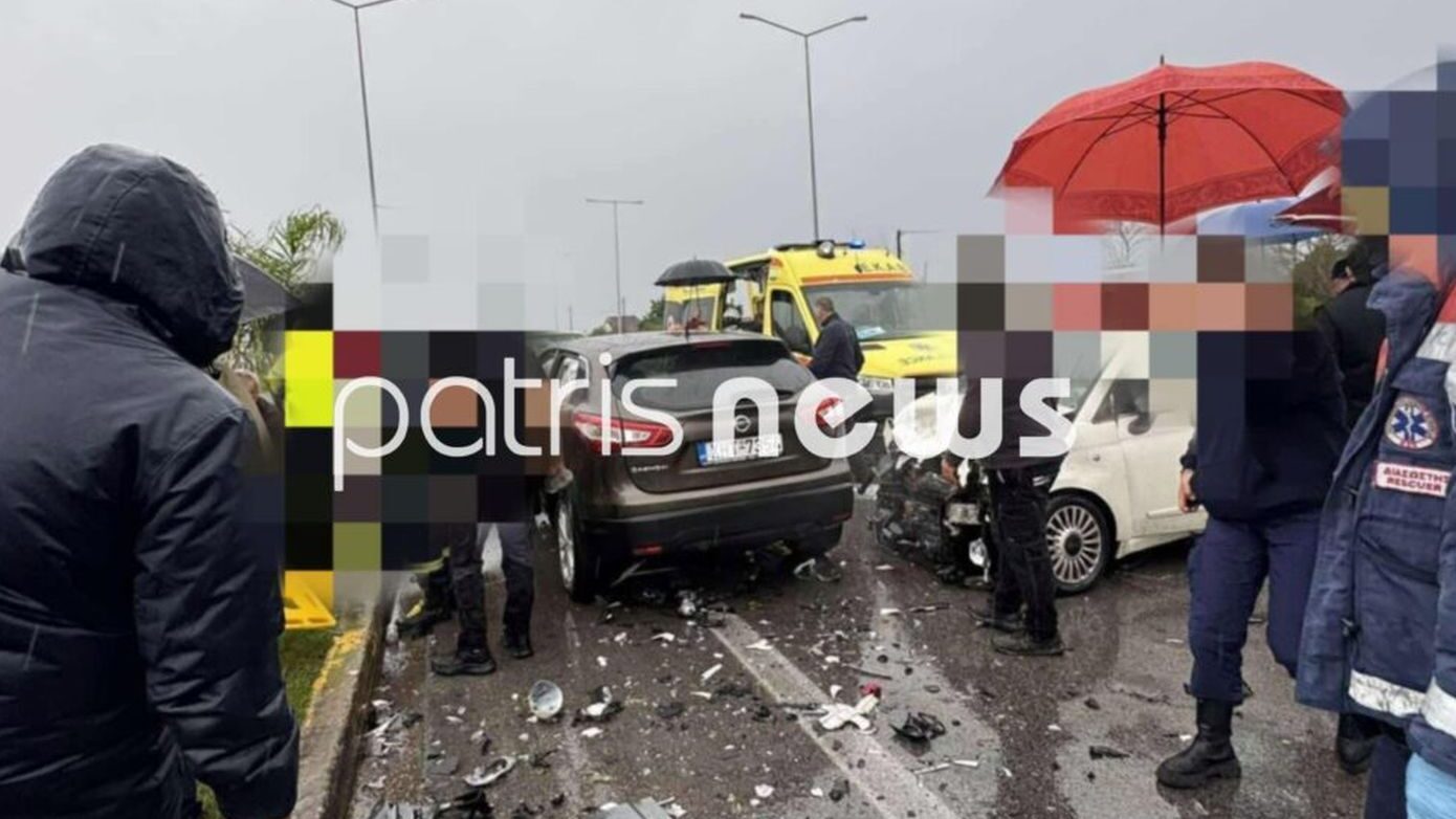 Σοβαρό ατύχημα με 7 τραυματίες στην Πατρών-Πύργου – Δείτε βίντεο και εικόνες από το σημείο