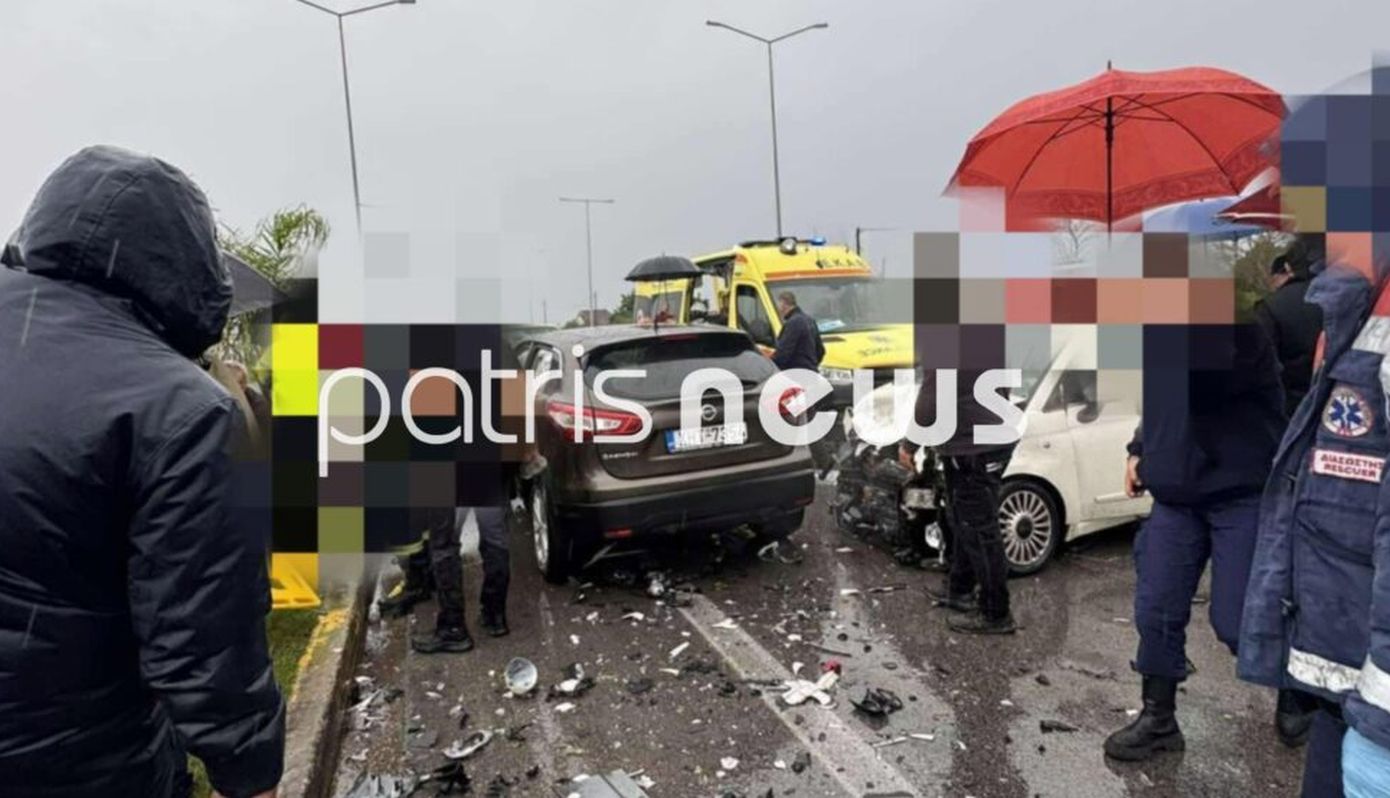 Σοβαρό ατύχημα με 7 τραυματίες στην Πατρών-Πύργου – Δείτε βίντεο και εικόνες από το σημείο