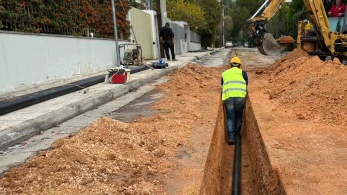 Η αναβάθμιση του Δικτύου Ύδρευσης Βριλησσίων φτάνει στο τελικό στάδιο