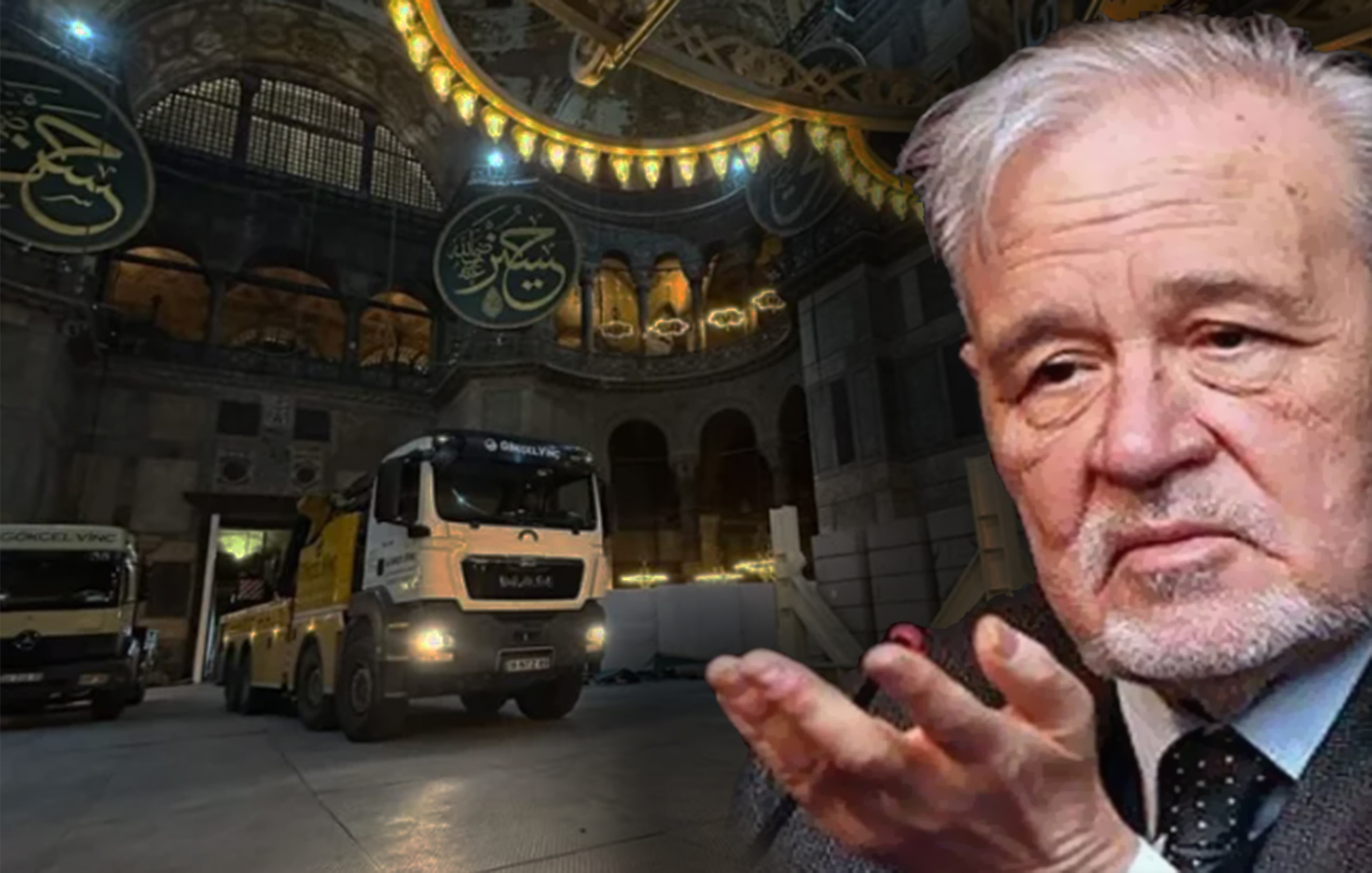 Τούρκος ιστορικός για τα φορτηγά στην Αγία Σοφία: «Ανυπόφορο το βάρος – Κίνδυνος κατάρρευσης…»