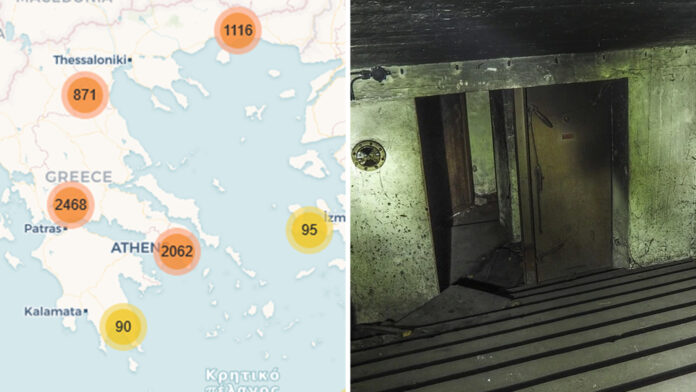 Πόσα καταφύγια διαθέτει η Ελλάδα για την ασφάλεια των αμάχων – Δείτε τον χάρτη