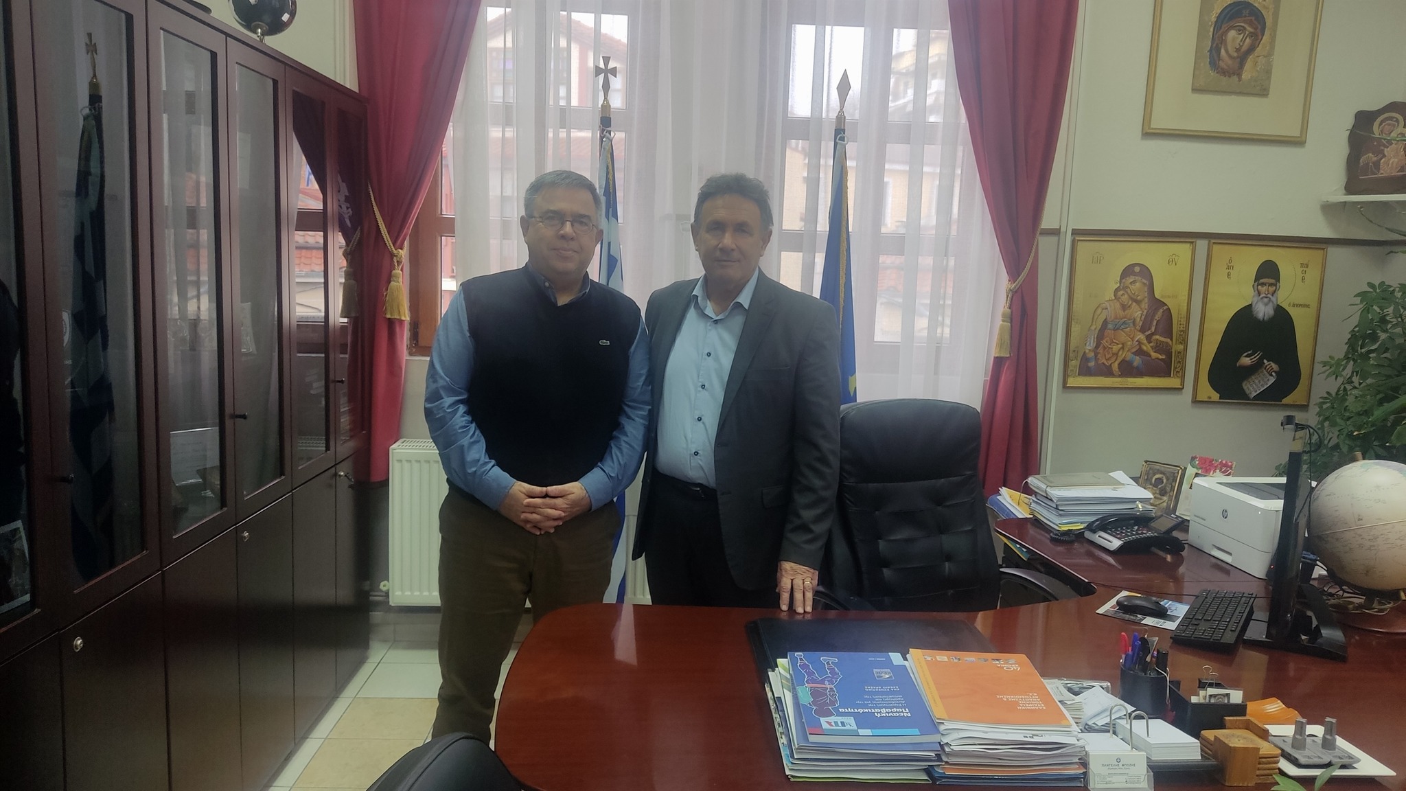 Στο δημαρχείο Νέας Ζίχνης ο ΓΓ Αποκεντρωμένης Δ. Γαλαμάτης