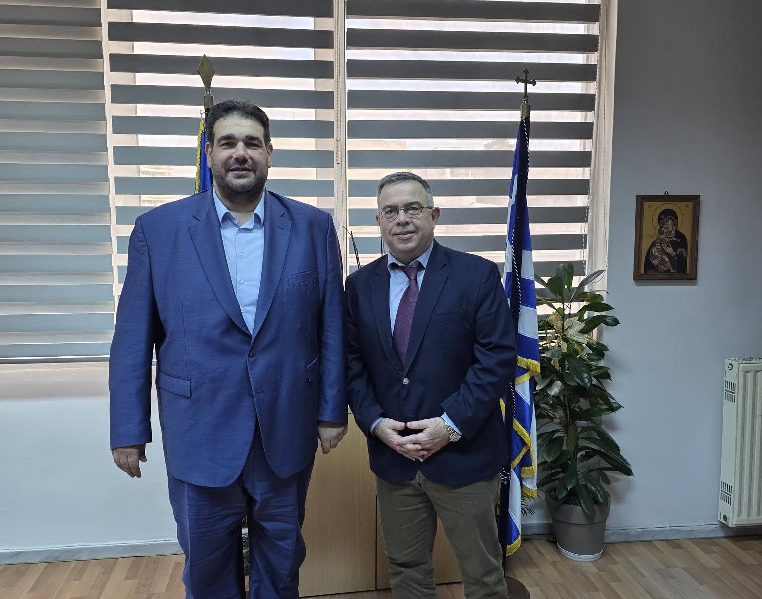 Σύσκεψη Λιβάνιου – Γαλαμάτη στην Αποκεντρωμένη Διοίκηση Μακεδονίας-Θράκης