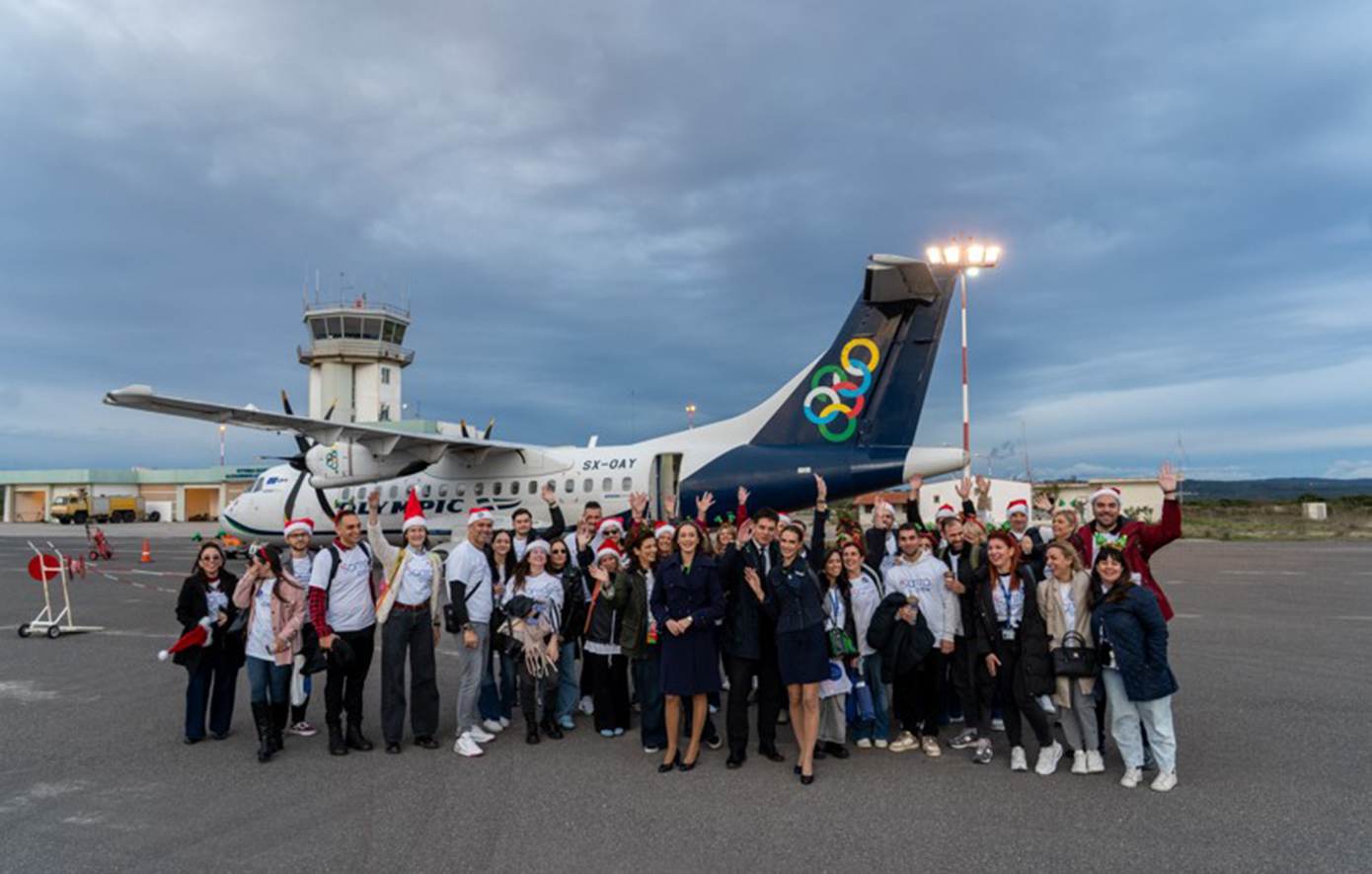 «AEGEAN Santa Crew»: Εθελοντές της AEGEAN έφεραν τη μαγεία των Χριστουγέννων σε σχολεία απομακρυσμένων περιοχών της Ελλάδας