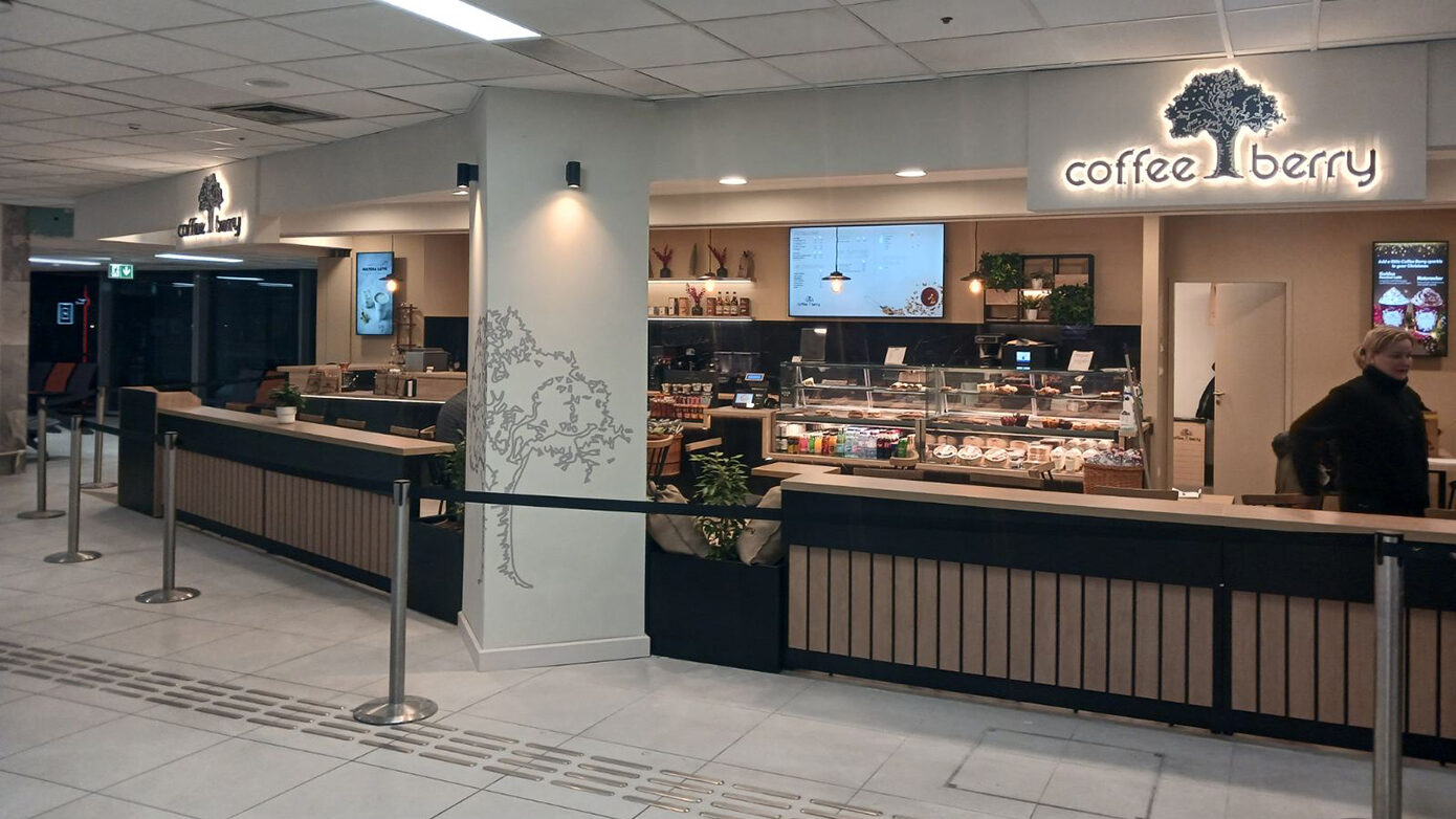 Η Coffee Berry άνοιξε το καινούργιο της κατάστημα στο Αεροδρόμιο της Βουδαπέστης