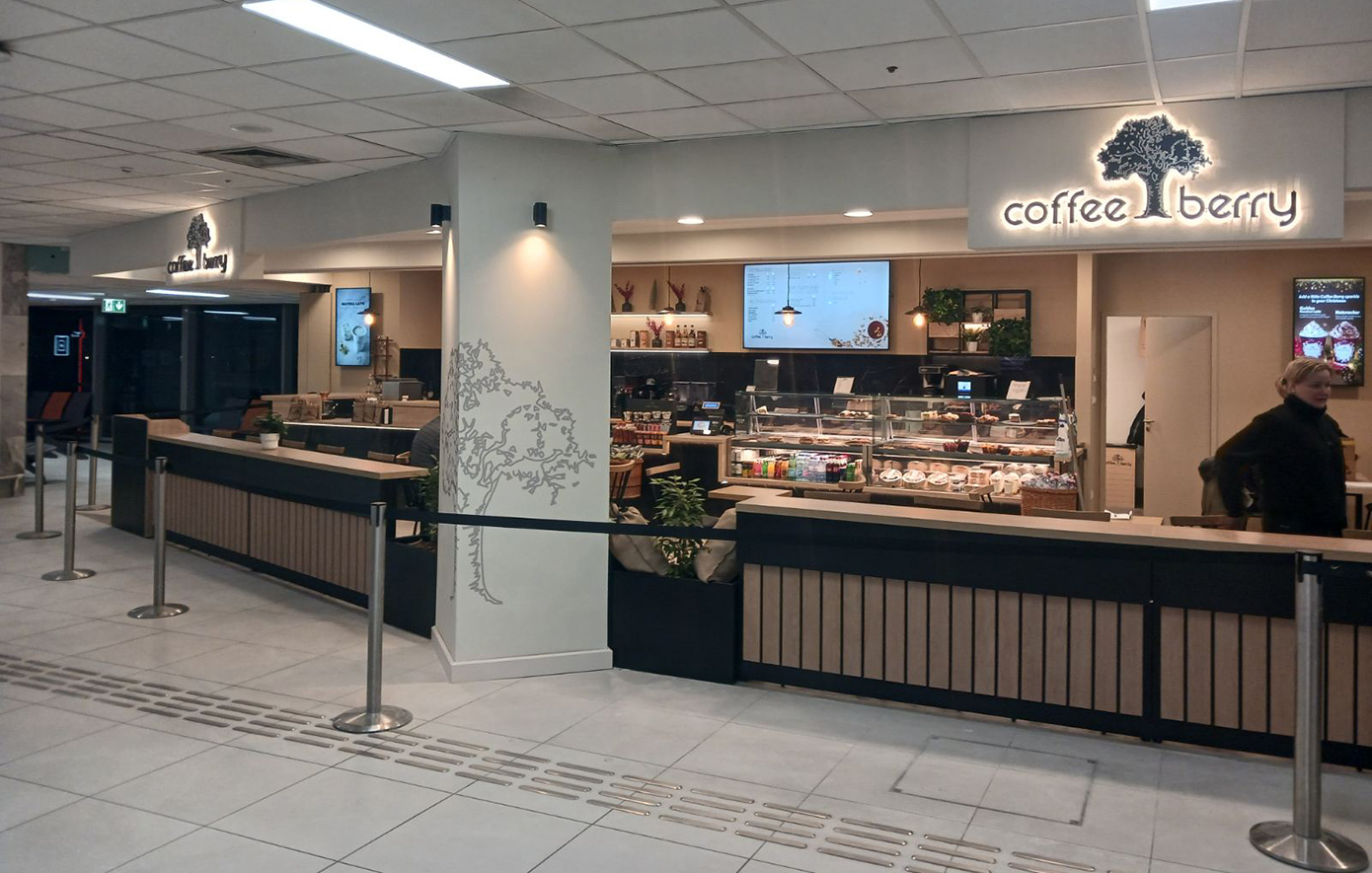 Η Coffee Berry άνοιξε το καινούργιο της κατάστημα στο Αεροδρόμιο της Βουδαπέστης