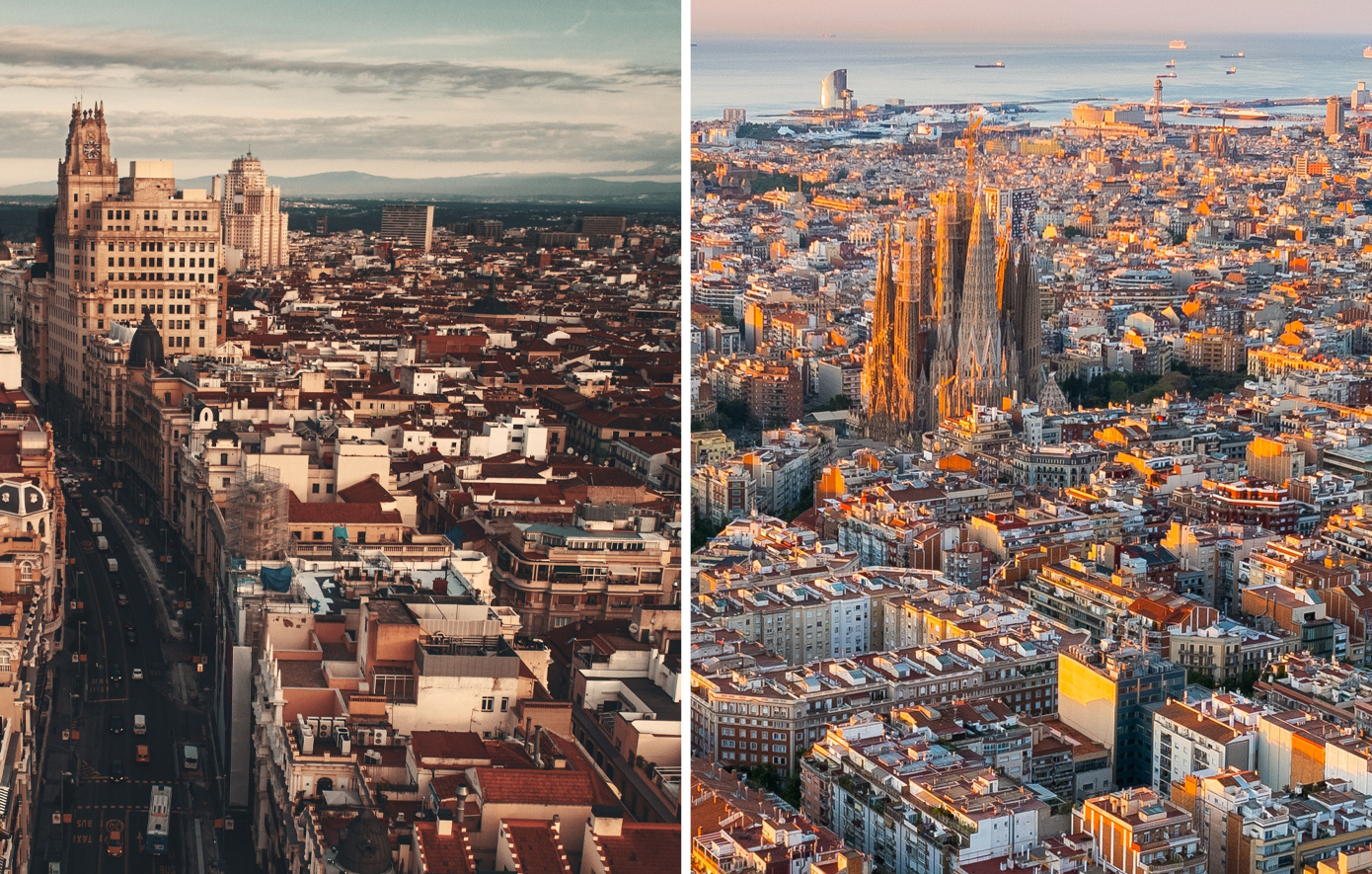 Δύο πόλεις, δύο προσεγγίσεις: Πώς Μαδρίτη και Βαρκελώνη διαχειρίζονται τη στεγαστική κρίση – Ποια θα υπερισχύσει;