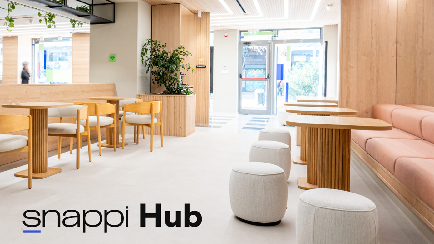 Snappi Hub: Καινοτόμος φυσικός χώρος για την πρώτη ελληνική neobank