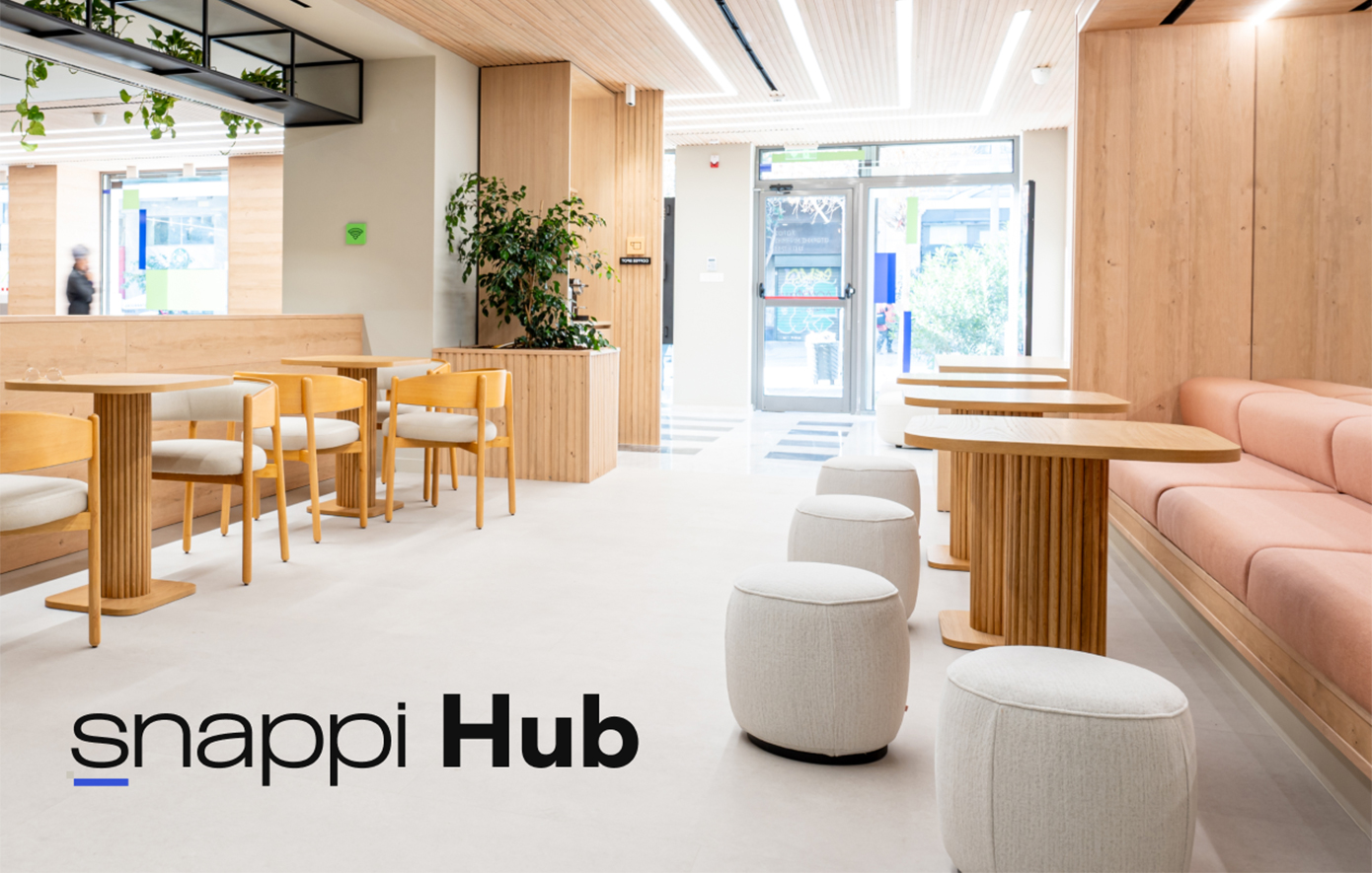 Snappi Hub: Καινοτόμος φυσικός χώρος για την πρώτη ελληνική neobank