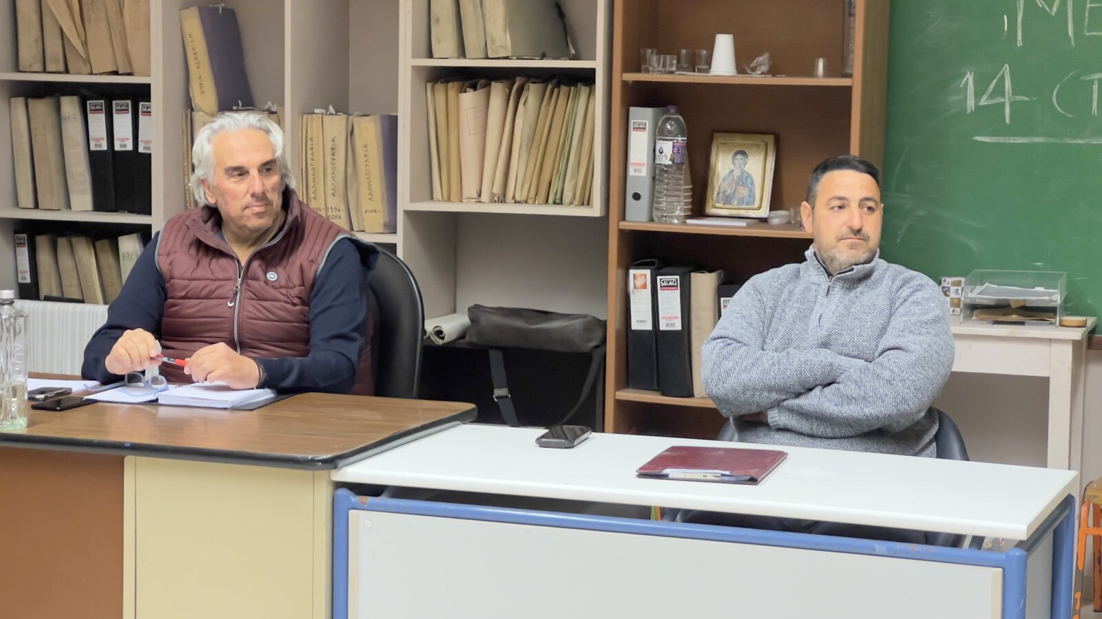 Σύσκεψη Δημοτικής Αρχής Τήνου στη Δημοτική Ενότητα Στενής