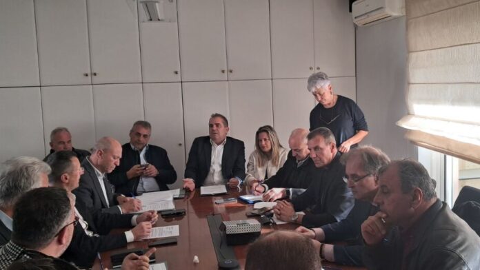 Ο Δήμαρχος Σπάρτης στη συνάντηση ΦΟΔΣΑ και ΠΕΔ Πελοποννήσου