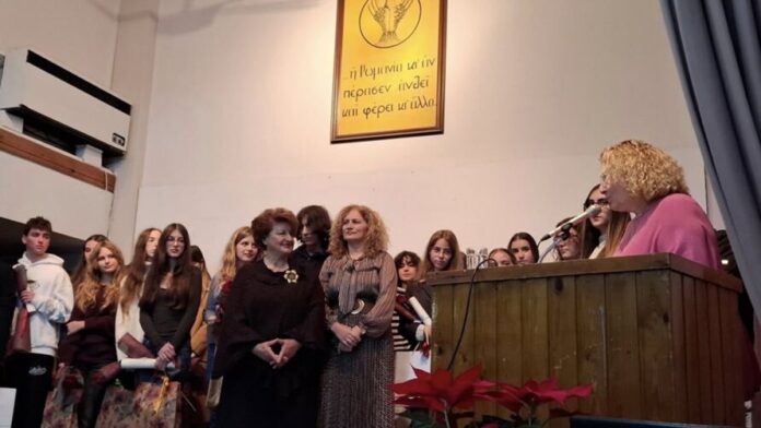 Η Δήμαρχος Πεντέλης στην τελετή των 33ων Βραβείων «Δημήτρη και Μιράντας Τομπουλίδη»