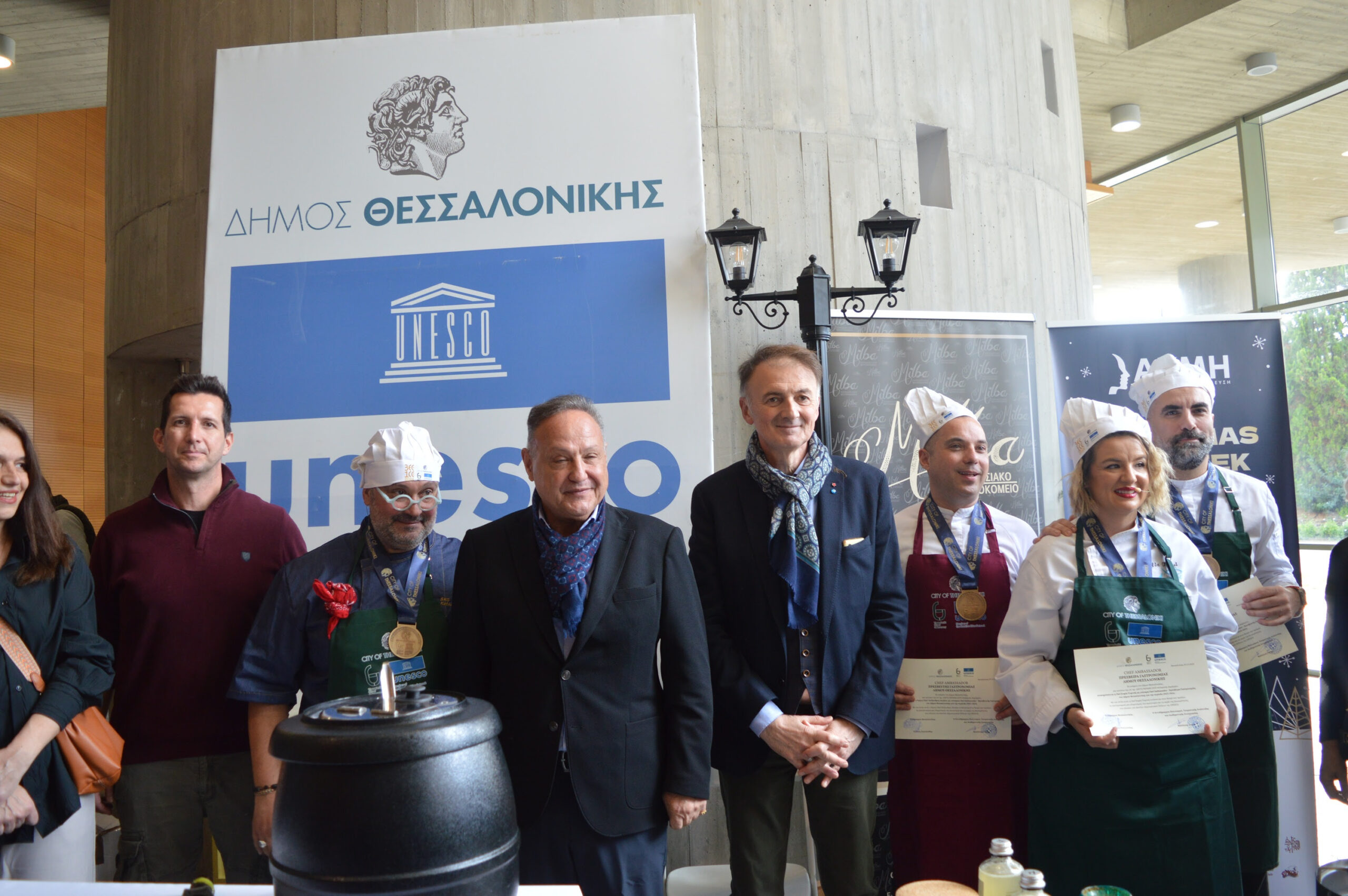 Ρεκόρ επισκεψιμότητας στη Χριστουγεννιάτικη Γαστρονομική Έκθεση στο Δημαρχείο Θεσσαλονίκης