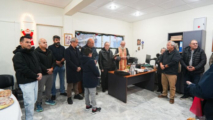 Δ.Μυτιλήνης: Ευλογία και έναρξη λειτουργίας των νέων γραφείων της Κοινότητας Παπάδου