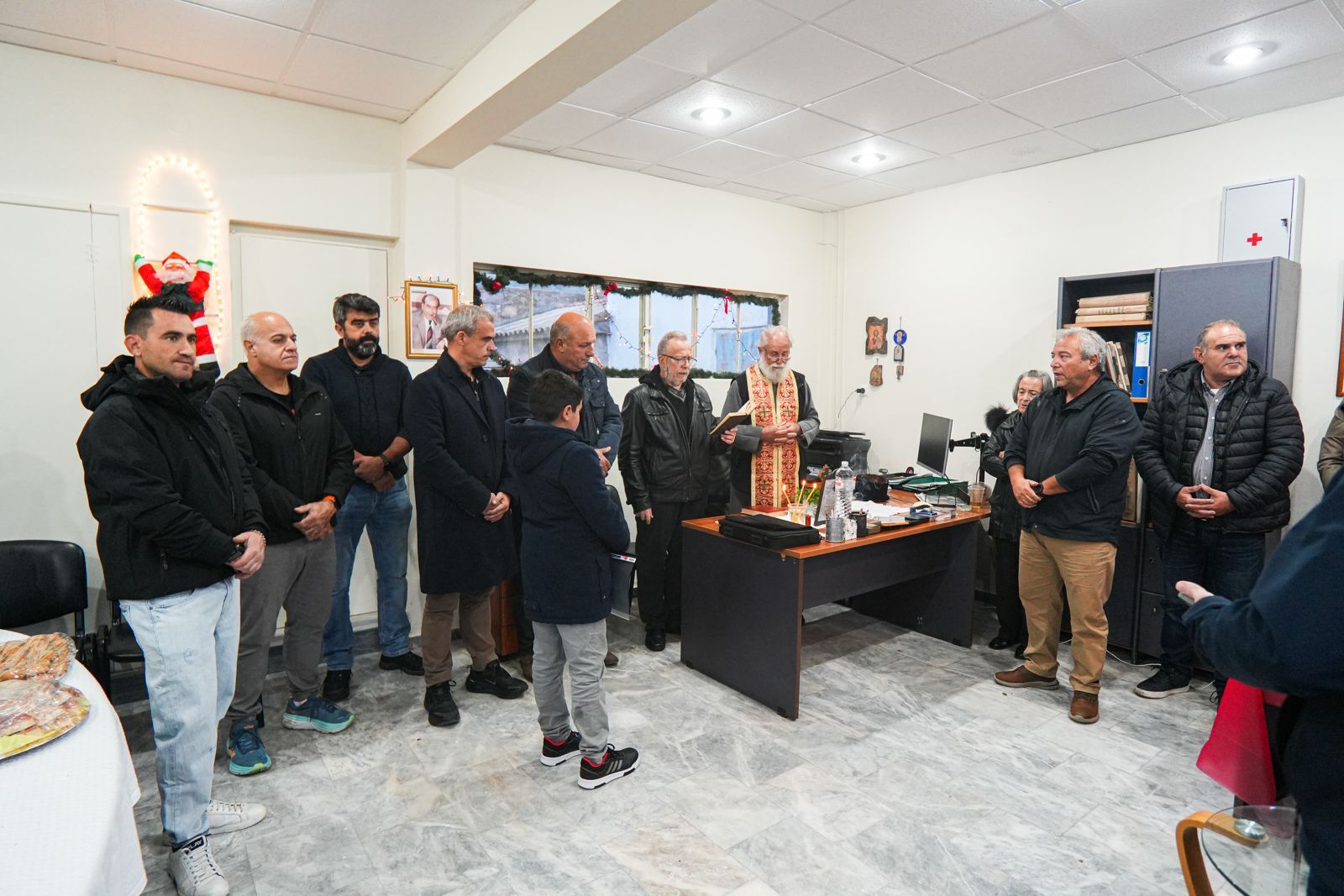 Δ.Μυτιλήνης: Ευλογία και έναρξη λειτουργίας των νέων γραφείων της Κοινότητας Παπάδου